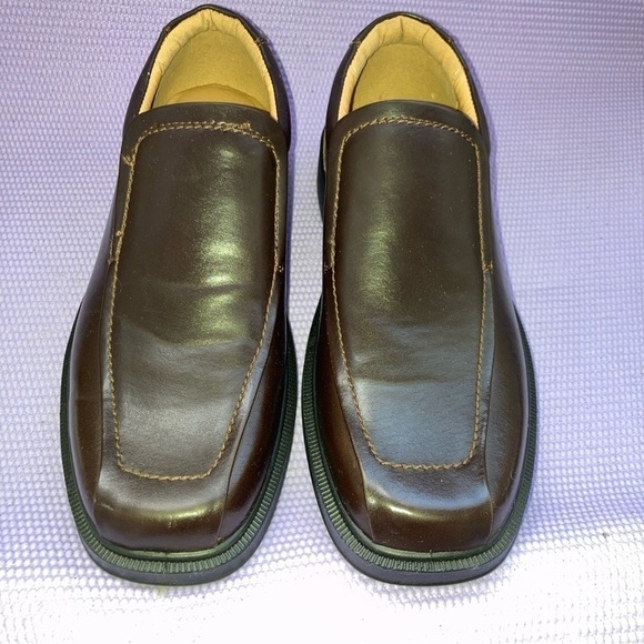 Men’s Deer Stags Brown Slip On Loafers Size 12M EUC - Picture 2 of 8